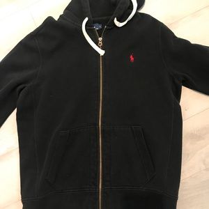 Ralph Lauren Zip-Up Hoodie. Sz Large